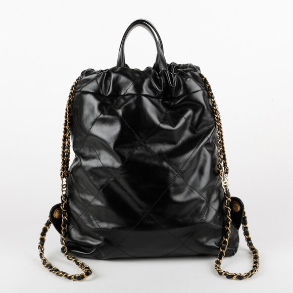 Chanel 22 Backpack Black Lambskin main image 5